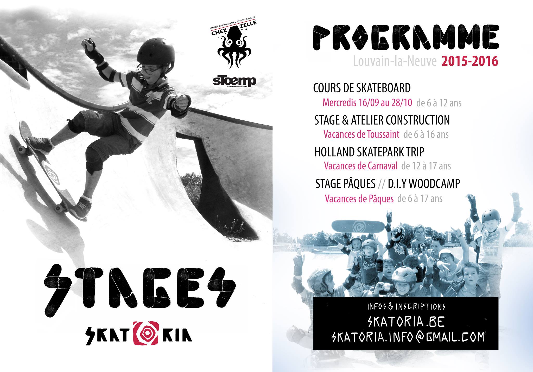 Cours et Stages 2015-2016